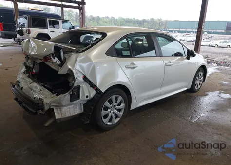 2022 Toyota Corolla Le z USA, uszkodzony, nr VIN 5YFEPMAE4NP287147